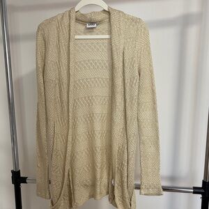 Animal Women's Cream Knit Cardigan